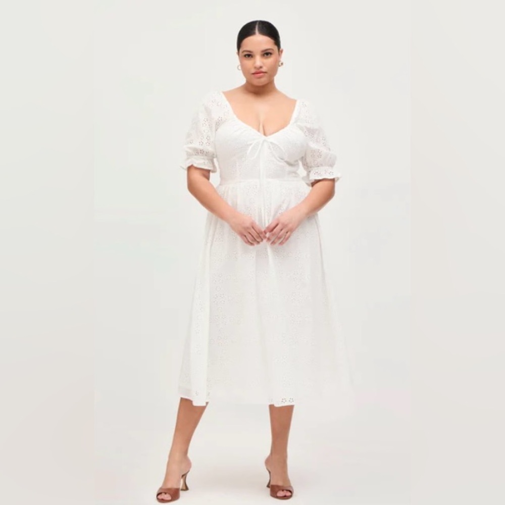 Hill House Eyelet Ophelia Dress, Size XL